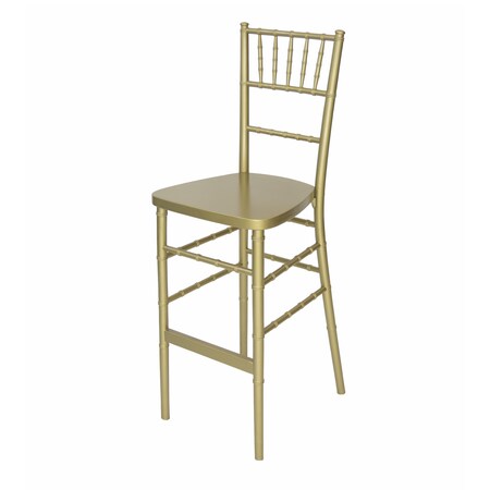 Atlas Commercial Products Chiavari Bar Stool, Gold CBS4GD
